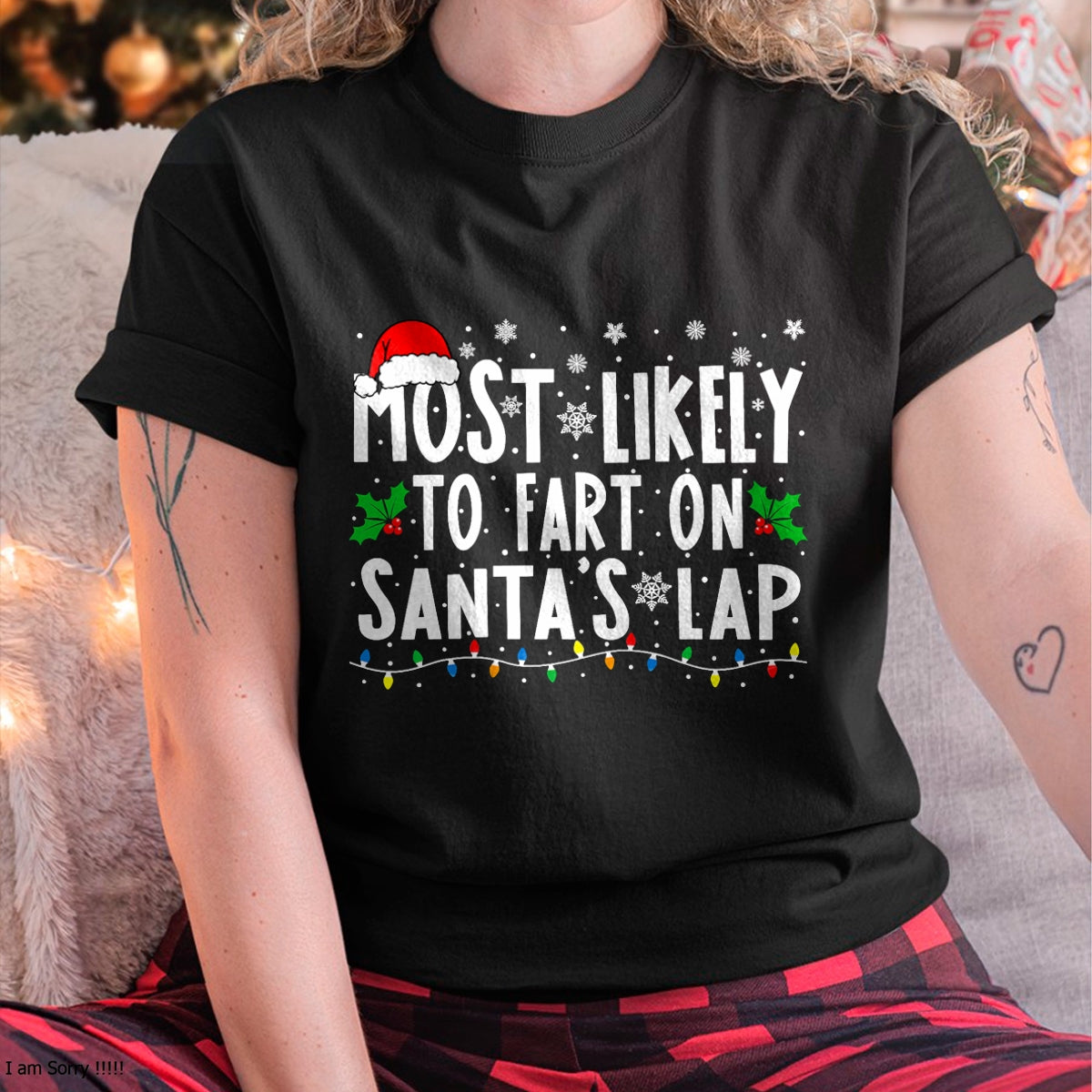 Most Likely to Fix Santa Sleigh Family Matching Christmas T-Shirt - Christmas Unisex T-Shirt/Hoodie/Sweatshirt - NGHL00
