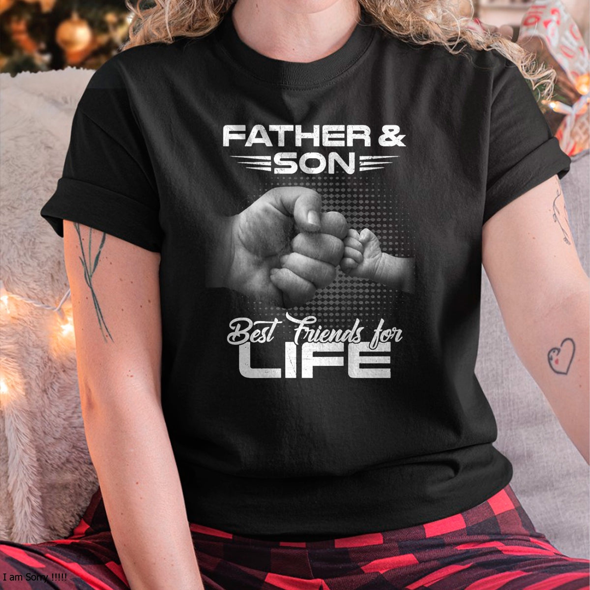 Father & Son Best Friends For Life Matching Father's Day T-Shirt - Gift From Dad Unisex T-Shirt/Hoodie - NGHL00 (SKUT-2310EMAILDS-19)