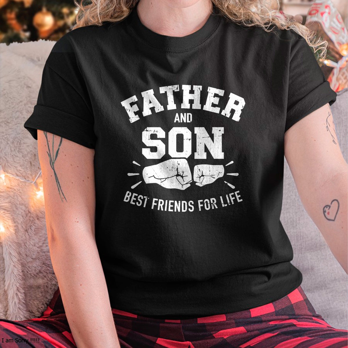 Father and son best friends for life T-Shirt - Gift From Dad Unisex T-Shirt/Hoodie - NGHL00 (SKUT-2310EMAILDS-22)