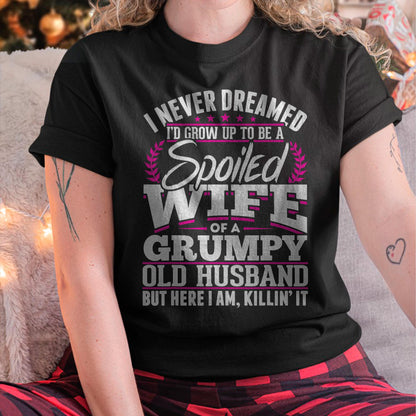 I am Spoiled Wife - Gift for Wife From Husband - NGHL00 (SKU-T1406-WIFE)