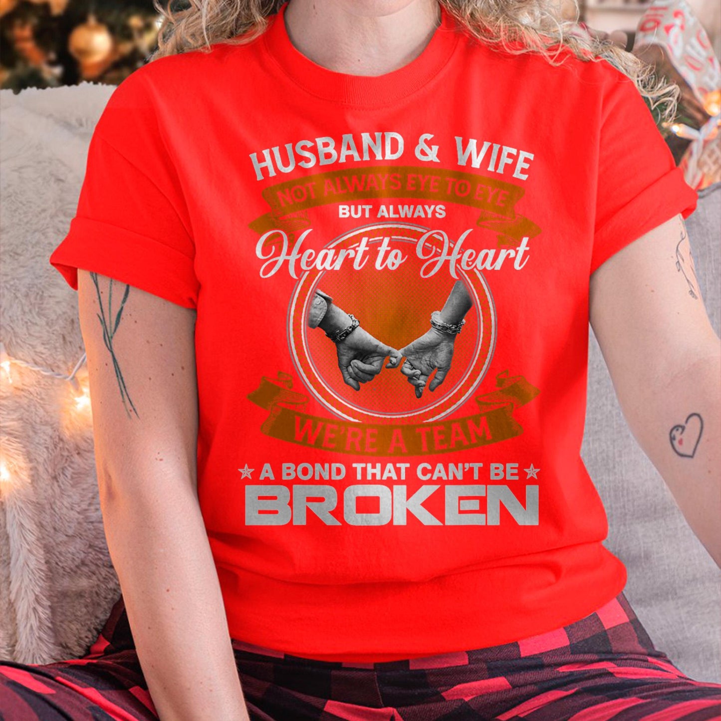 Husband and Wife - Gift for Wife From Husband - NGHL00 (SKU-T0507-WIFE)