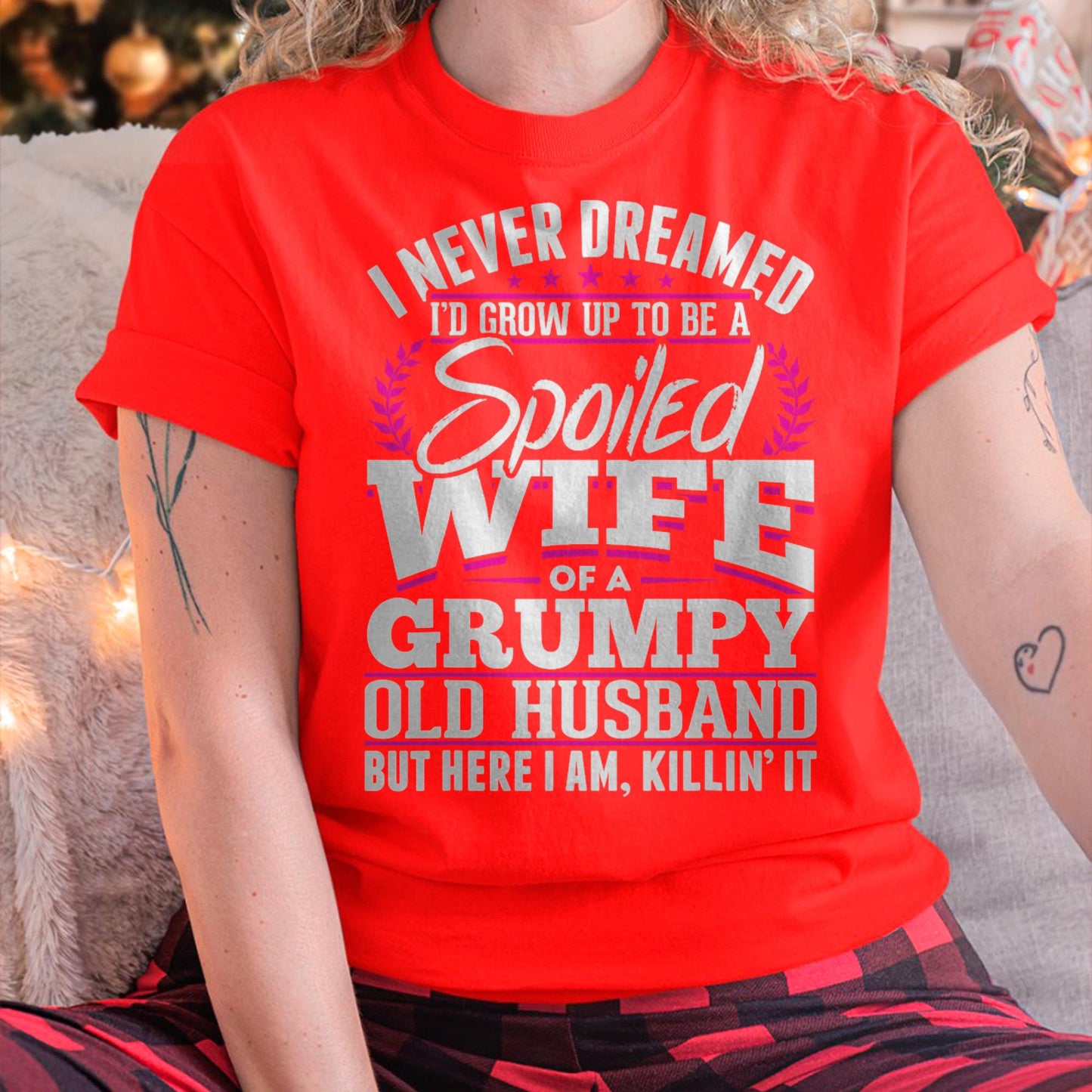 I am Spoiled Wife - Gift for Wife From Husband - NGHL00 (SKU-T1406-WIFE)