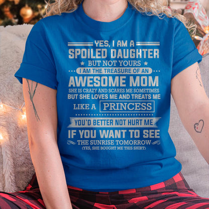 I Get My Attitude From My Freaking Awesome Mom - Gift for Daughter From Mom - NGHL00