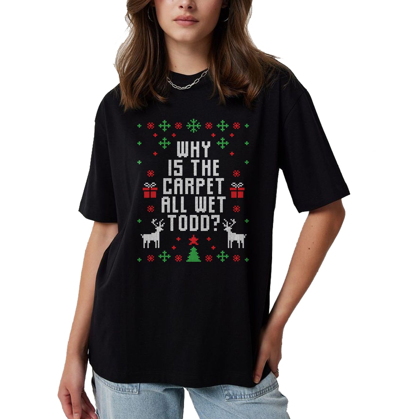 Kaemel Designs Ugly Christmas Sweater Todd T-Shirt - Christmas Unisex T-Shirt/Hoodie/Sweatshirt - NGHL00 (Copy)