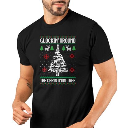 Funny Guns Ugly Christmas Sweaters for Gun Lovers Men Women T-Shirt - Christmas Unisex T-Shirt/Hoodie/Sweatshirt - NGHL00