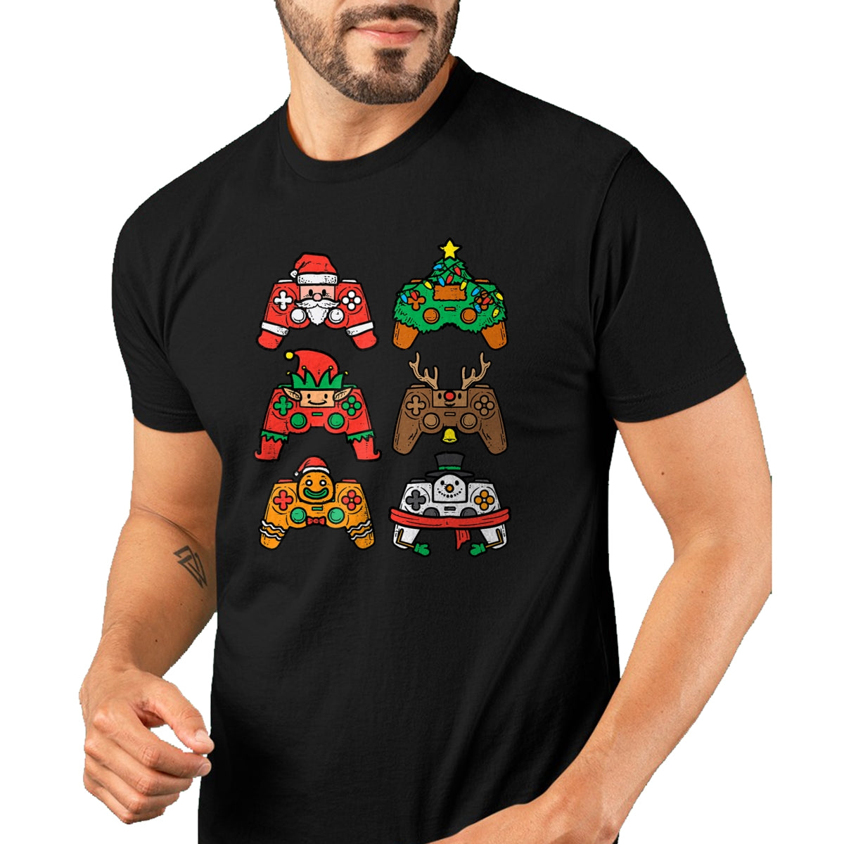 Christmas Gamer Controller Xmas Gaming T-Shirt - Christmas Unisex T-Shirt/Hoodie/Sweatshirt - NGHL00
