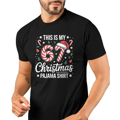 This My 67 Christmas Pajama 67 Meme Gen Alpha Boys Girls T-Shirt - Christmas Unisex T-Shirt/Hoodie/Sweatshirt - NGHL00