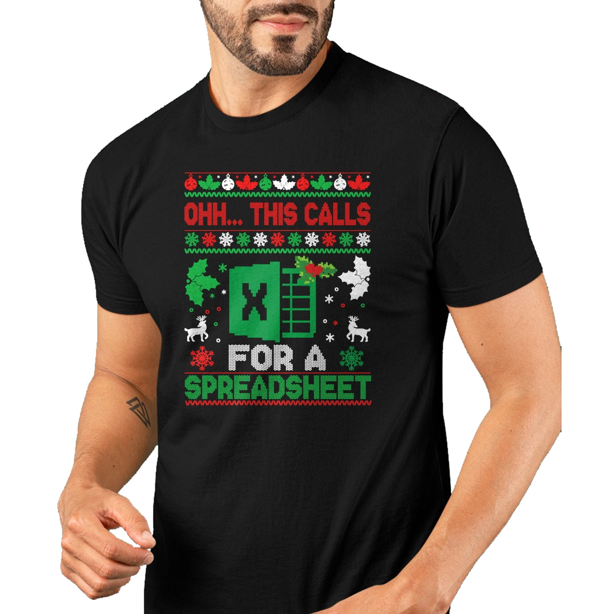 Oh this calls for a Spreadsheet Christmas sweater Excel Sweatshirt - Christmas Unisex T-Shirt/Hoodie/Sweatshirt - NGHL00