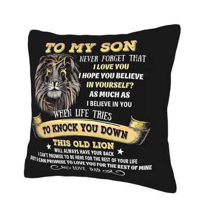 Special Gift For Your Son From Dad- Pillow