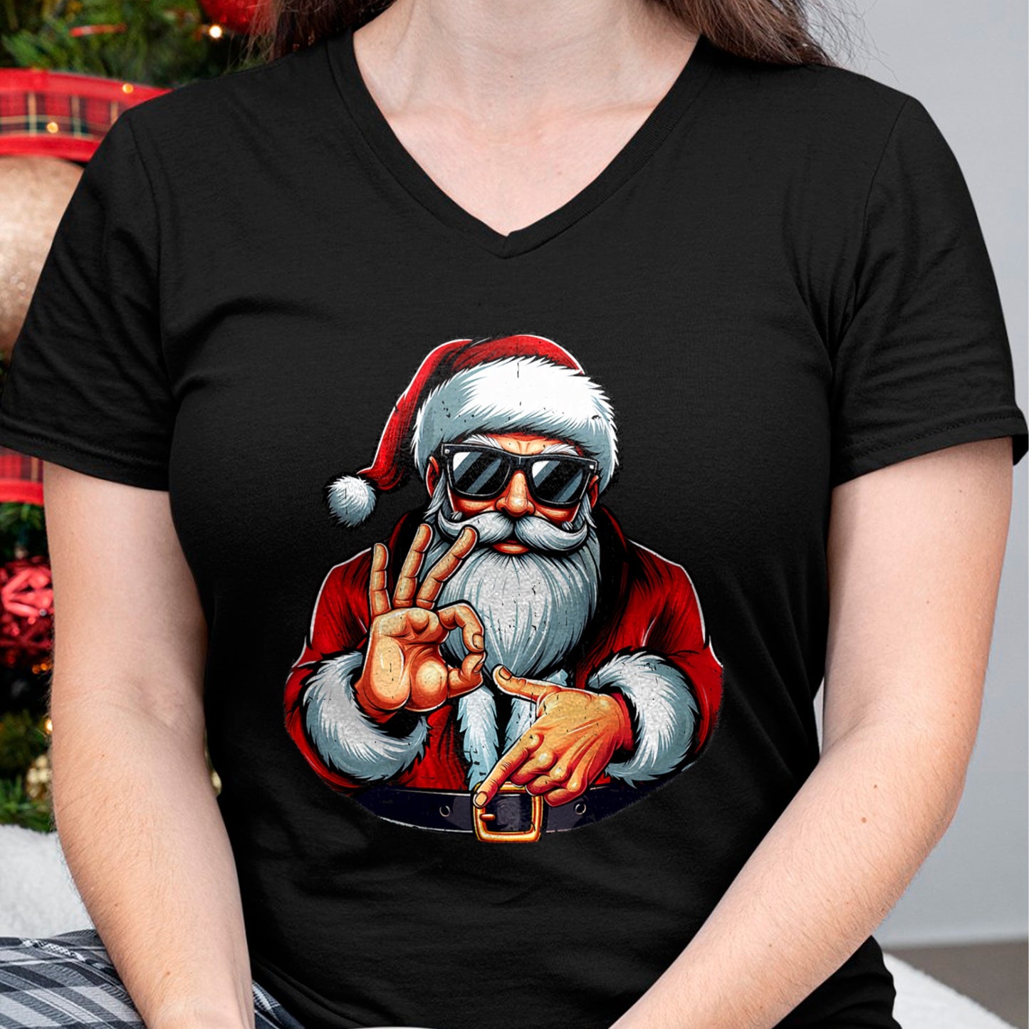 Funny Six Seven 6 7 Meme Santa Christmas Shirt Men Boys Teen T-Shirt - Christmas Unisex T-Shirt/Hoodie/Sweatshirt - NGHL00