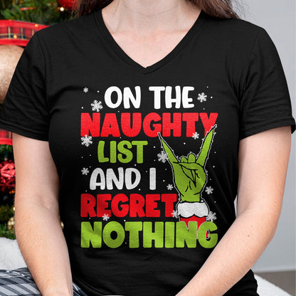 Funny Naughty List Christmas Xmas Santa Mens Womens Kids T-Shirt - Christmas Unisex T-Shirt/Hoodie/Sweatshirt - NGHL00