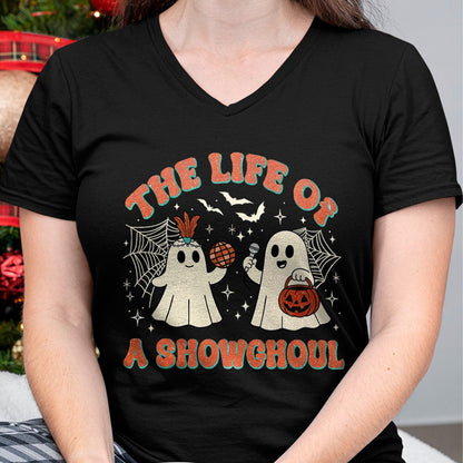 The Life of a Showghoul Funny Halloween Ghost Girl T-Shirt - Halloween Unisex T-Shirt/Hoodie - NGHL00