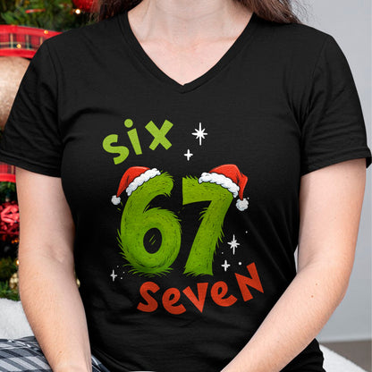 67 Meme Six Seven for Kids Women Men Boys Girls Christmas T-Shirt - Christmas Unisex T-Shirt/Hoodie/Sweatshirt - NGHL00