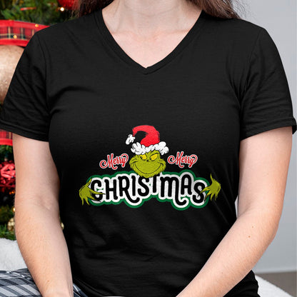 Dr. Seuss Grinch Hugs Christmas Short Sleeve T-shirt - Christmas Unisex T-Shirt/Hoodie/Sweatshirt - NGHL00