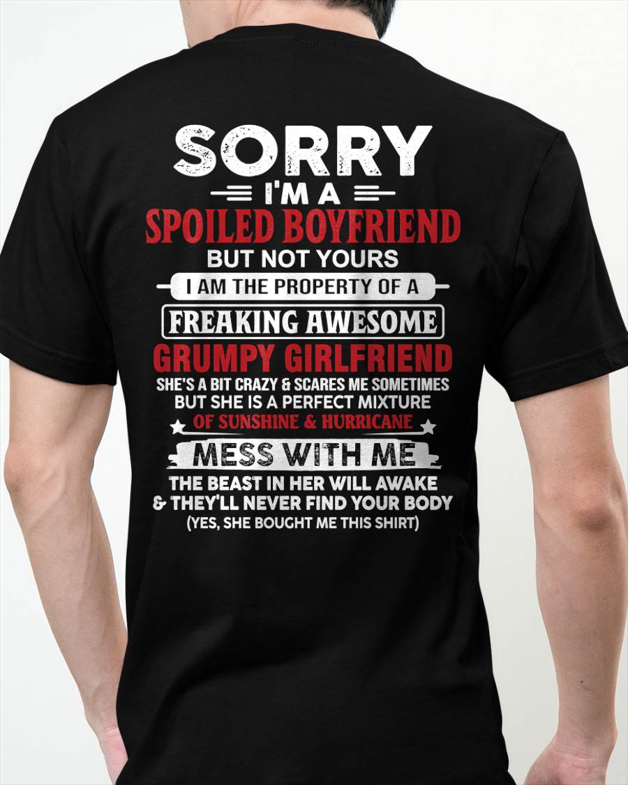 Spoiled Boyfriend - Perfect Gift From Girlfriend - NGHL00 (SKU11-18-00)