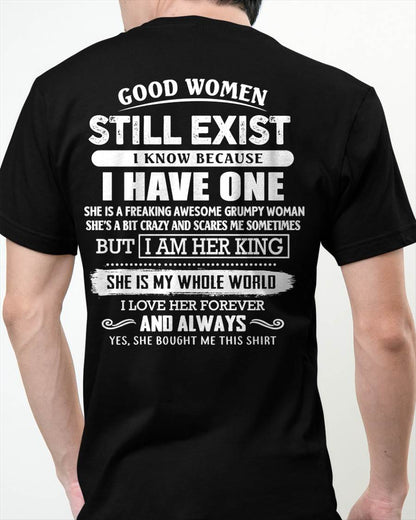 GOOD WOMEN STILL EXIST - PERFECT GIFT FROM WIFE, GIRLFRIEND - NGHL00 (SKU12-306-00)