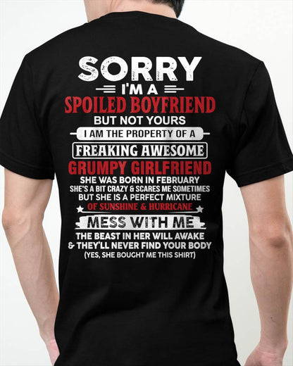 February - Spoiled Boyfriend - Perfect Gift From Girlfriend - NGHL02 (SKU11-18-02)