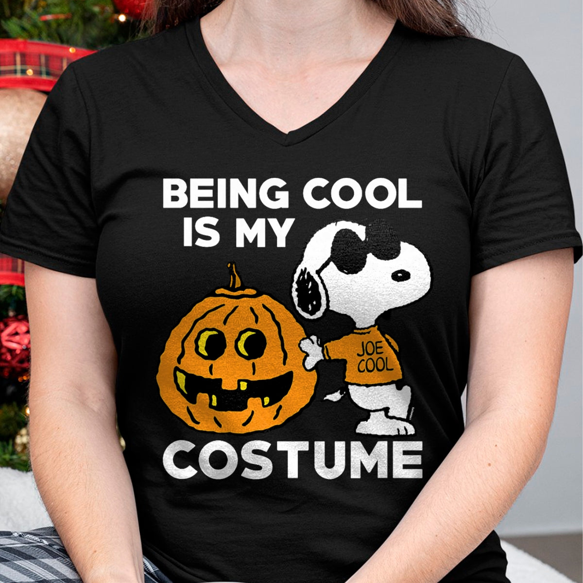 Peanuts Snoopy Cool Halloween Costume T-Shirt - Halloween Unisex T-Shirt/Hoodie - NGHL00