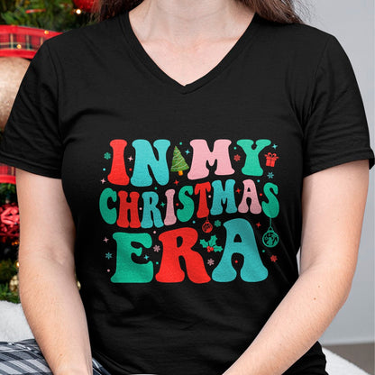 In My Christmas Era Cute Groovy Christmas Holiday Xmas T-Shirt - Christmas Unisex T-Shirt/Hoodie/Sweatshirt - NGHL00