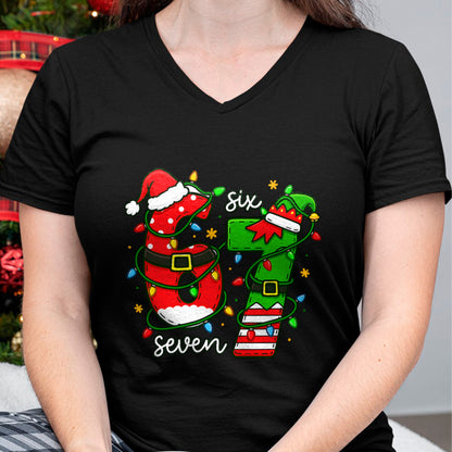 Trending Six Seven Meme Christmas 67 Xmas Men Women Kids T-Shirt - Christmas Unisex T-Shirt/Hoodie/Sweatshirt - NGHL00