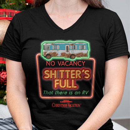 Christmas Vacation No Vacancy Shtter's Full Christmas T-Shirt - Christmas Unisex T-Shirt/Hoodie/Sweatshirt - NGHL00
