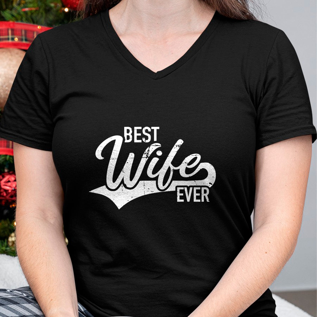 Best wife ever T-Shirt- Gift For Wife From Husband  Unisex T-Shirt/Hoodie - NGHL00 (SKUT-2310EMAILWIFE-01)