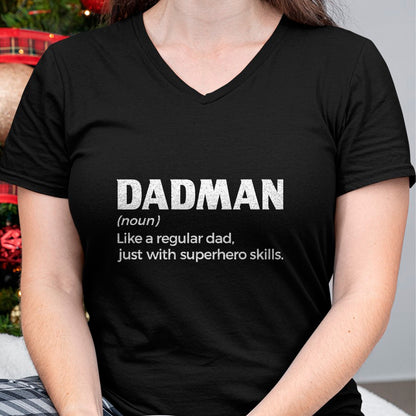 Dadman Definition For Men Funny Fathers Day Dad T-Shirt - Gift From Dad Unisex T-Shirt/Hoodie - NGHL00 (SKUT-2310EMAILDS-17)