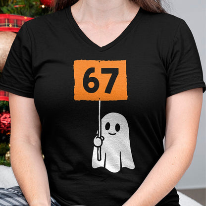 67 Meme Humor 6-7 Funny Six Seven Halloween T-Shirt - Halloween Unisex T-Shirt/Hoodie - NGHL00 (Copy) (Copy)