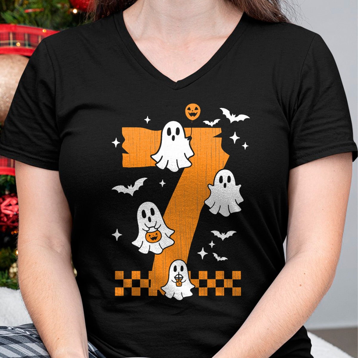 Scary Pumpkin Jack O Lantern Face Halloween Men Boys Kids T-Shirt - Halloween Unisex T-Shirt/Hoodie - NGHL00 (Copy)