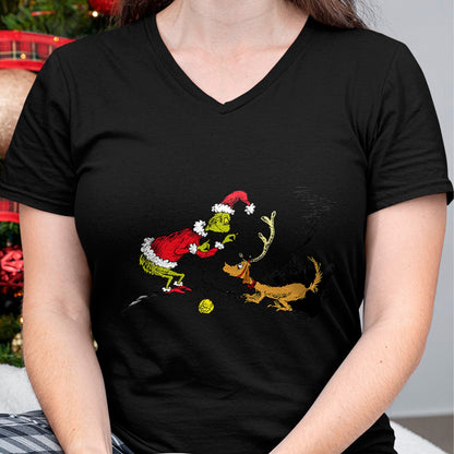 Dr. Seuss Reindeer T-shirt - Christmas Unisex T-Shirt/Hoodie/Sweatshirt - NGHL00