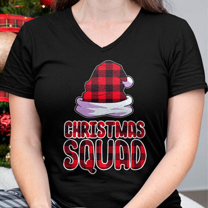 Christmas Squad Family Group Matching Christmas Party Pajama T-Shirt - Christmas Unisex T-Shirt/Hoodie/Sweatshirt - NGHL00