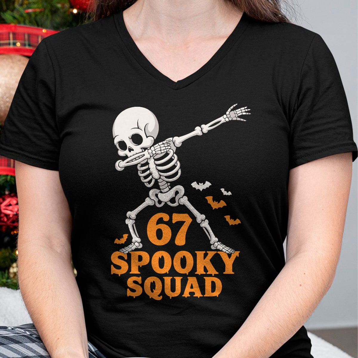 67 Meme Humor 6-7 Funny Six Seven Halloween T-Shirt - Halloween Unisex T-Shirt/Hoodie - NGHL00