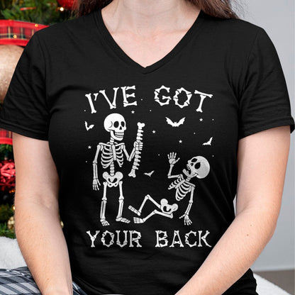 Halloween Skeletons Ive Got Your Back Costume Men Women Kids T-Shirt - Halloween Unisex T-Shirt/Hoodie - NGHL00