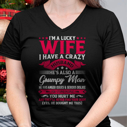 I am Lucky Wife - Gift for Wife From Husband - NGHL00 (SKUT-LKW2806)