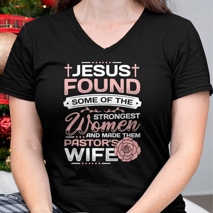 Pastor Wife Appreciation Church Christian Pastor Wife T-Shirt - Gift For Wife From Husband  Unisex T-Shirt/Hoodie - NGHL00 (SKUT-2310EMAILWIFE-18)