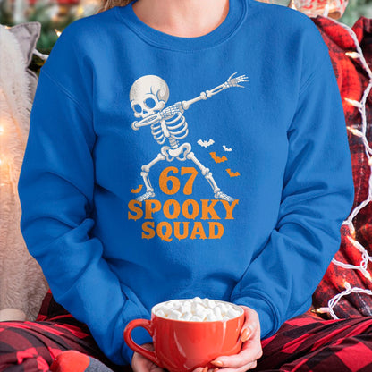 67 Meme Humor 6-7 Funny Six Seven Halloween T-Shirt - Halloween Unisex T-Shirt/Hoodie - NGHL00