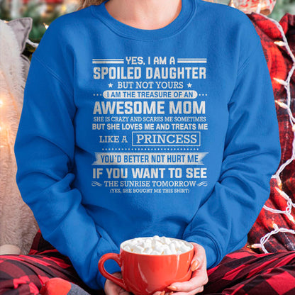 I Get My Attitude From My Freaking Awesome Mom - Gift for Daughter From Mom - NGHL00