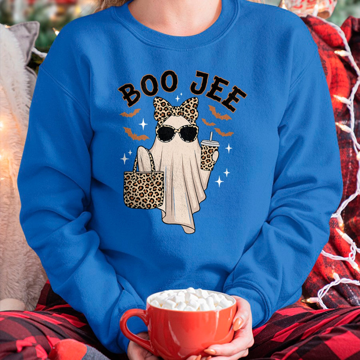 Boo JEE Boujee Pink Ghost Halloween October Vibes T-Shirt - Halloween Unisex T-Shirt/Hoodie - NGHL00 (Copy) (Copy) (Copy)