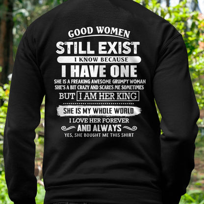 GOOD WOMEN STILL EXIST - PERFECT GIFT FROM WIFE, GIRLFRIEND - NGHL00 (SKU12-306-00)