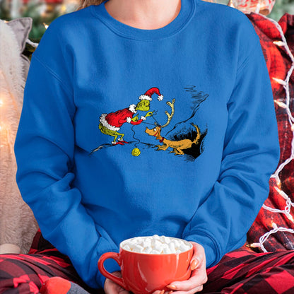 Dr. Seuss Reindeer T-shirt - Christmas Unisex T-Shirt/Hoodie/Sweatshirt - NGHL00