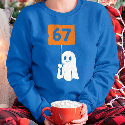 67 Meme Humor 6-7 Funny Six Seven Halloween T-Shirt - Halloween Unisex T-Shirt/Hoodie - NGHL00 (Copy) (Copy)