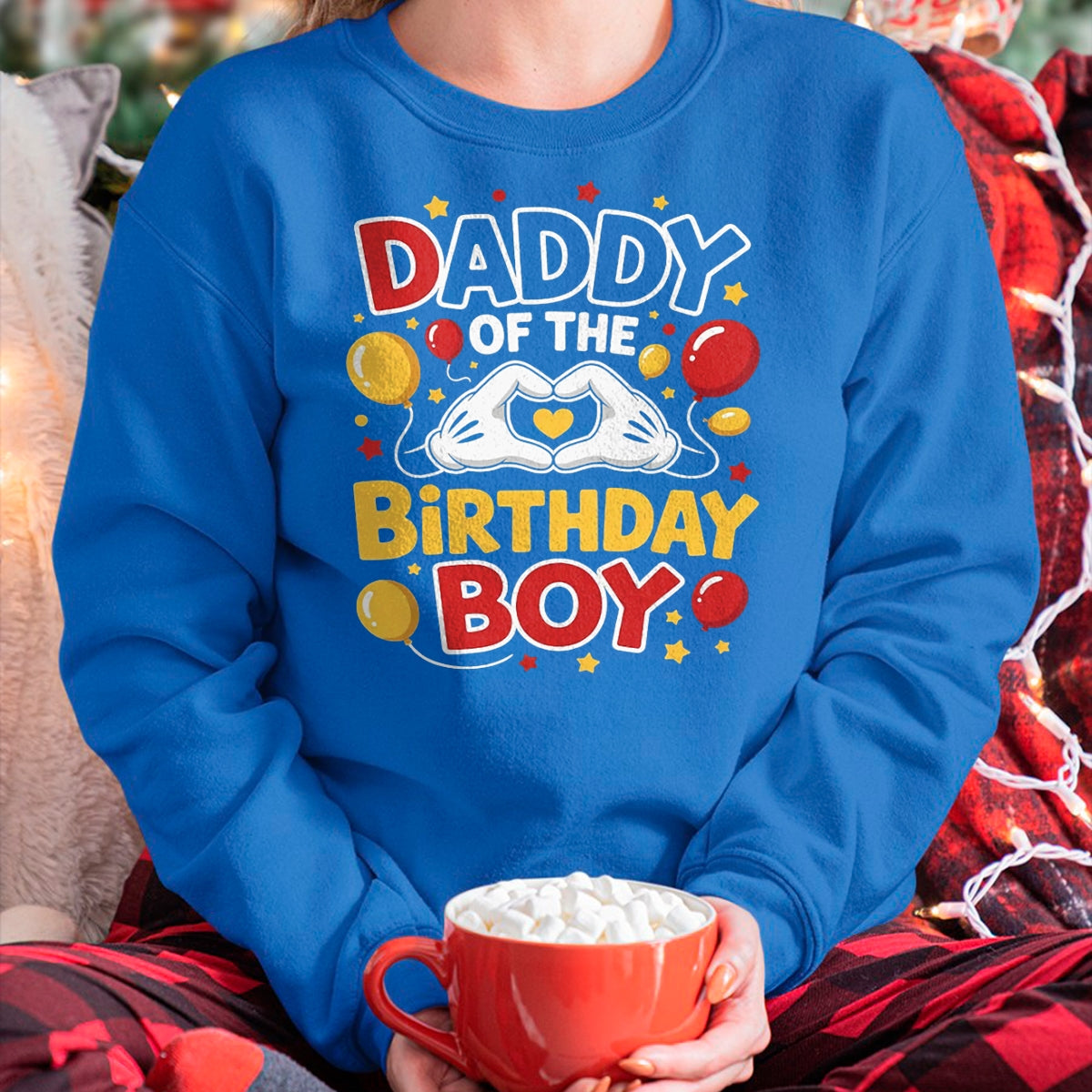 Daddy Of The Birthday Boy Shirt matching Dad Son Family Bday T-Shirt - Gift From Dad Unisex T-Shirt/Hoodie - NGHL00 (SKUT-2310EMAILDS-16)