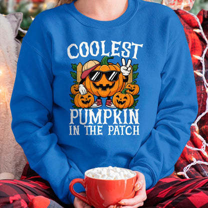Halloween Shirt Boys Girls Kids Coolest Pumpkin In The Patch T-Shirt - Halloween Unisex T-Shirt/Hoodie - NGHL00