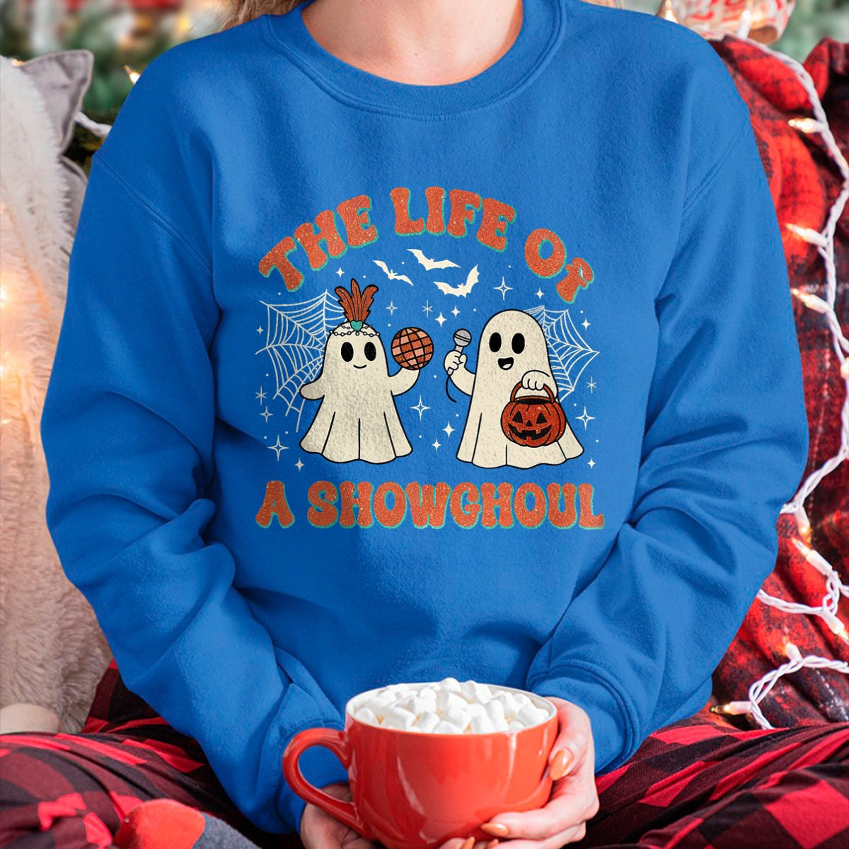 The Life of a Showghoul Funny Halloween Ghost Girl T-Shirt - Halloween Unisex T-Shirt/Hoodie - NGHL00