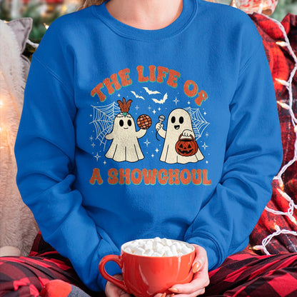 The Life of a Showghoul Funny Halloween Ghost Girl T-Shirt - Halloween Unisex T-Shirt/Hoodie - NGHL00