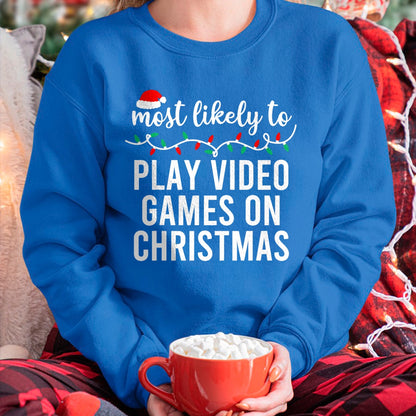 Most Likely To Christmas Matching Family Pajamas Funny T-Shirt - Christmas Unisex T-Shirt/Hoodie/Sweatshirt - NGHL00