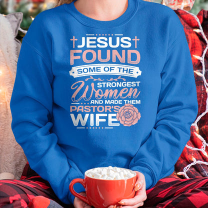 Pastor Wife Appreciation Church Christian Pastor Wife T-Shirt - Gift For Wife From Husband  Unisex T-Shirt/Hoodie - NGHL00 (SKUT-2310EMAILWIFE-18)
