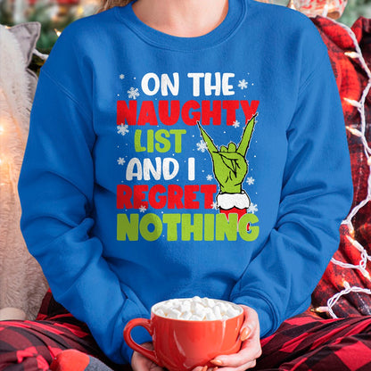 Funny Naughty List Christmas Xmas Santa Mens Womens Kids T-Shirt - Christmas Unisex T-Shirt/Hoodie/Sweatshirt - NGHL00