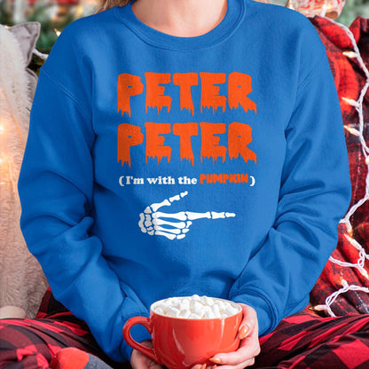 Peter Peter i'm with the pumpkin, Halloween costume T-Shirt - Halloween Unisex T-Shirt/Hoodie - NGHL00