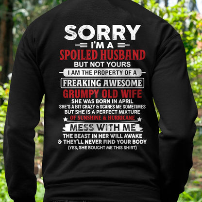 April - Spoiled Husband - Perfect Gift From Wife - NGHL04 (SKU11-02-04)